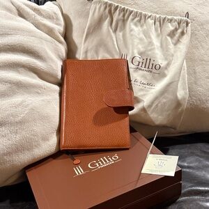 Gillio Brown Leather Planner, BNNU